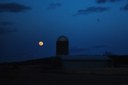 Barn and Moon