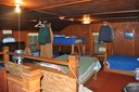 Upstairs, bunks